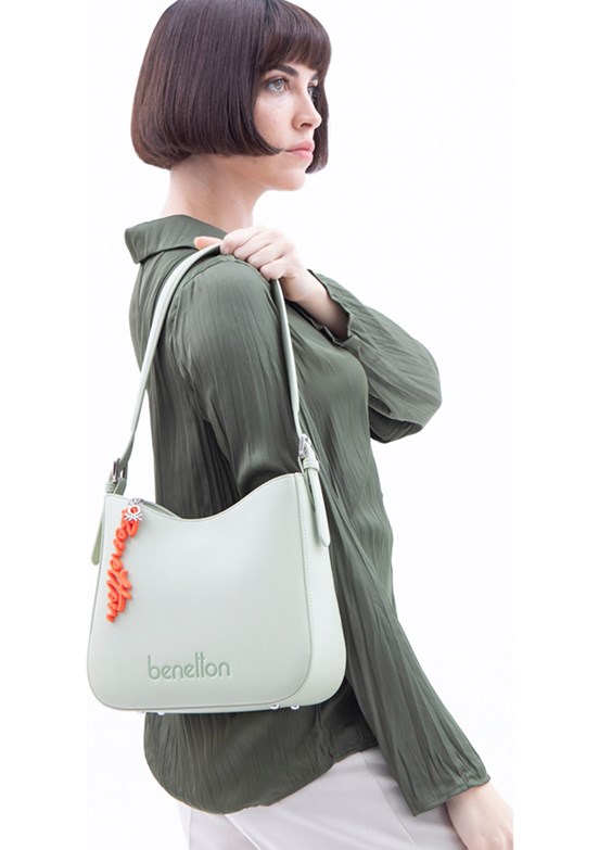 BENETTON Su Yeşili Kadın Çapraz Çanta