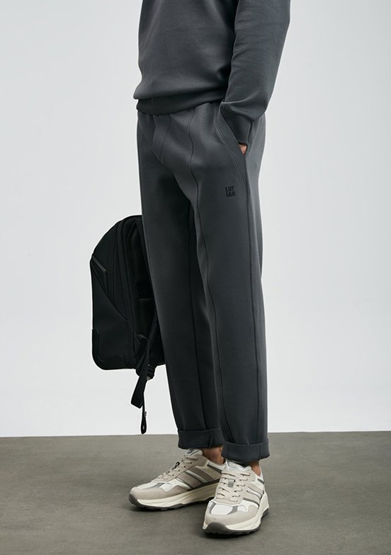 LUFİAN Gri Erkek Eşofman Altı