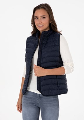 US POLO ASSN Lacivert Kadın Basic Yelek