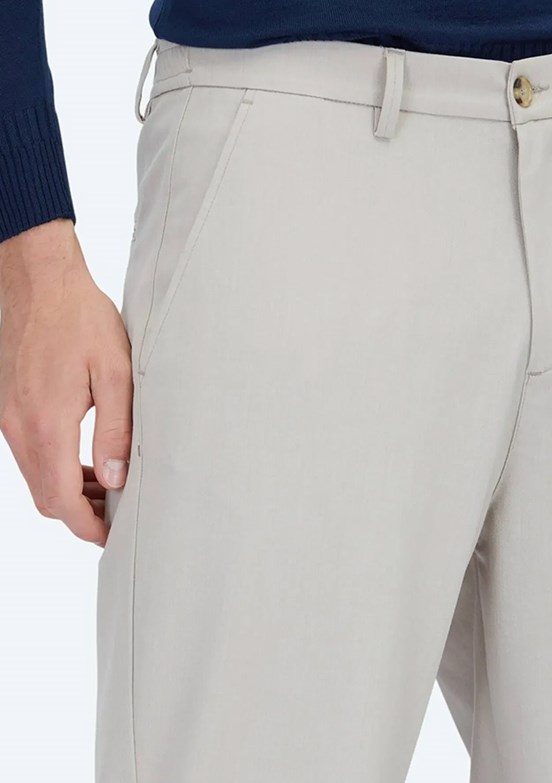KİP Bej Erkek Normal Bel Pantolon