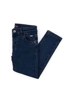 US POLO ASSN Mavi Erkek Çocuk Skinny Jean Pantolon
