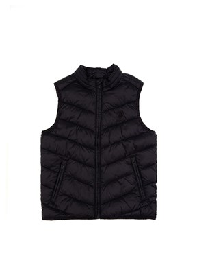 US POLO ASSN Siyah Erkek Çocuk Basic Yelek