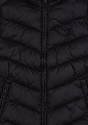 US POLO ASSN Siyah Erkek Çocuk Basic Yelek