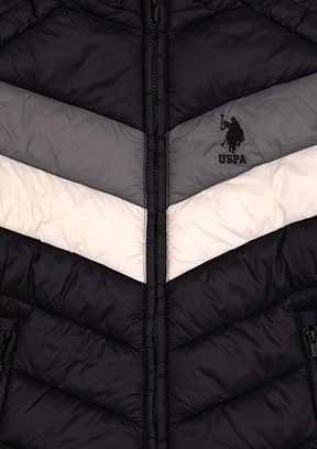 US POLO ASSN Erkek Çocuk Siyah Basic Mont