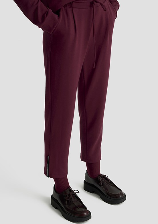 ARMİNE Bordo Kadın Pantolonlu Takım