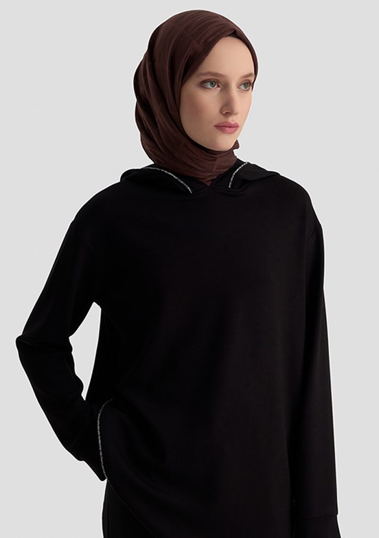 ARMİNE Siyah Kadın Pantolonlu Takım