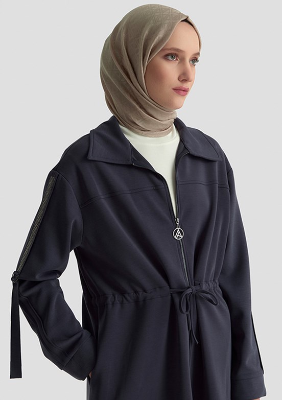 ARMİNE Lacivert Kadın Pantolonlu Takım