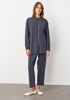 MİCCA Kahverengi Kadın Pantolonlu Takım