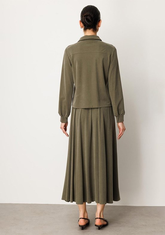 MİCCA Yeşil Kadın Etekli Takım