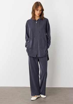 MİCCA Bordo Kadın Pantolonlu Takım