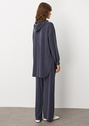 MİCCA Bordo Kadın Pantolonlu Takım