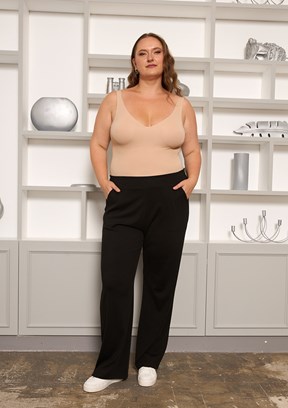 RMG Lacivert Kadın Örme Pantolon