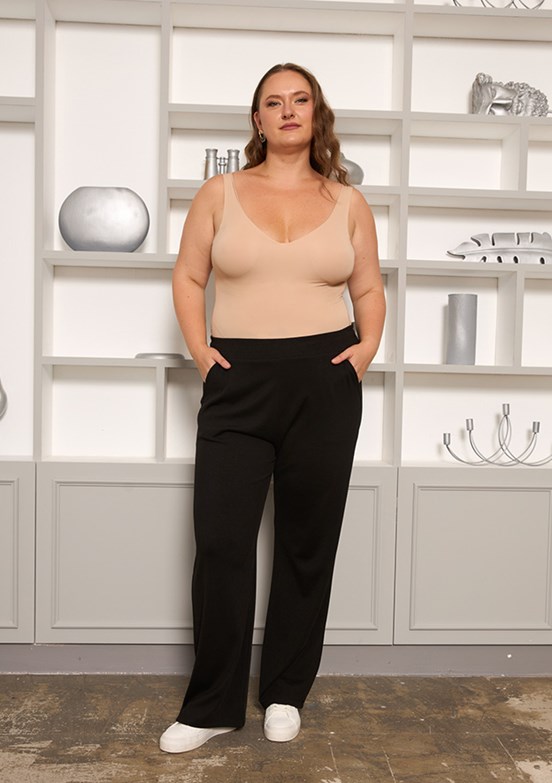 RMG Lacivert Kadın Örme Pantolon