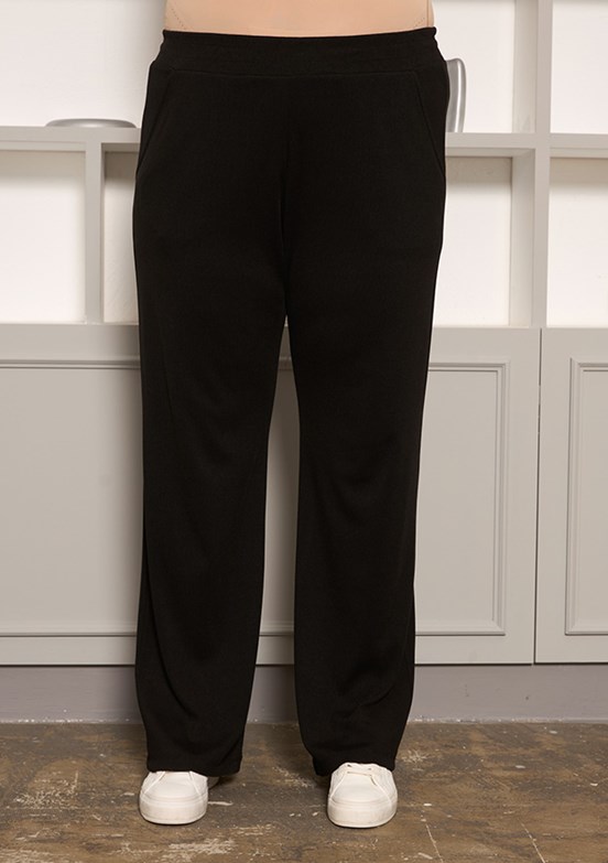 RMG Lacivert Kadın Örme Pantolon