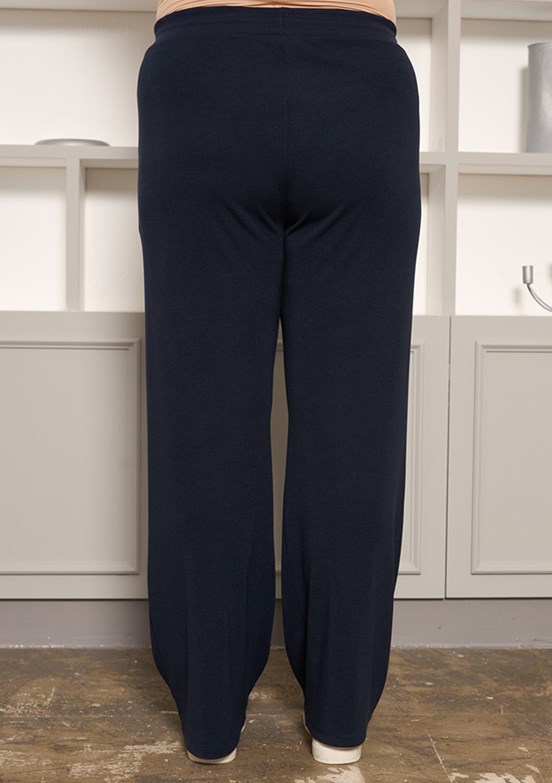 RMG Lacivert Kadın Örme Pantolon