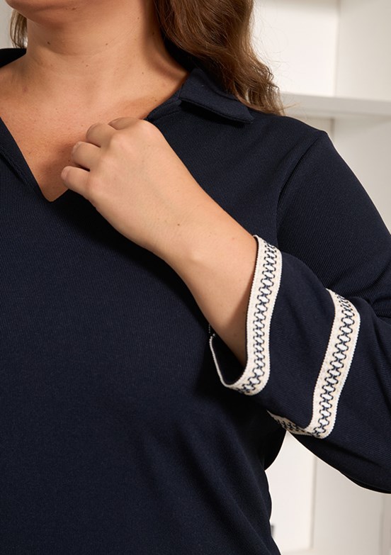 RMG Bej Kadın Örme Bluz