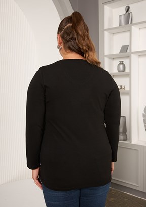 RMG Yeşil Kadın Basic Bluz