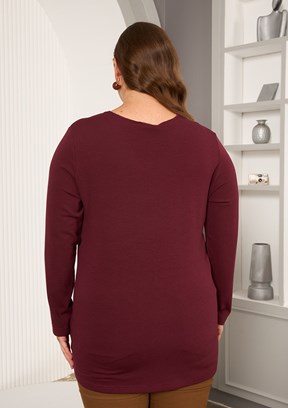 RMG Siyah Kadın Basic Bluz