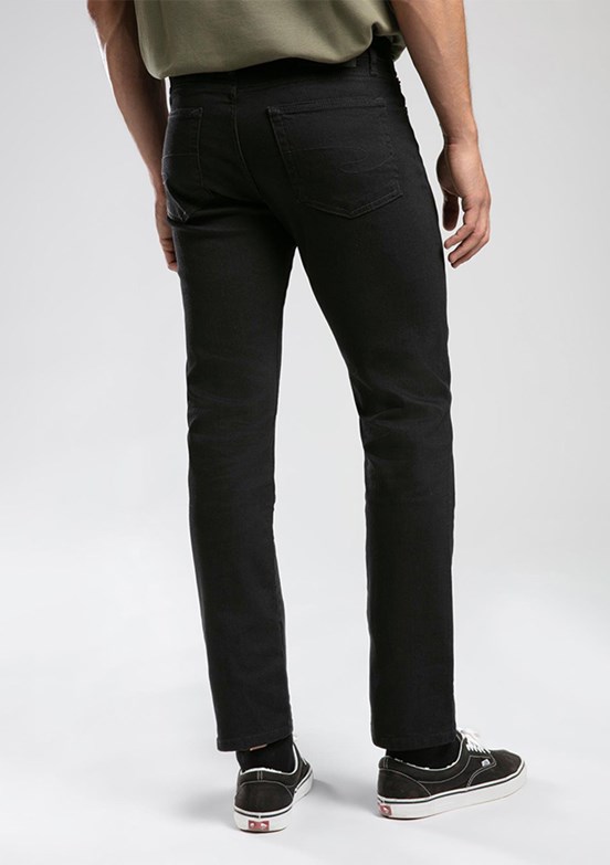 LEE COOPER Siyah Erkek Straight Jean Pantolon