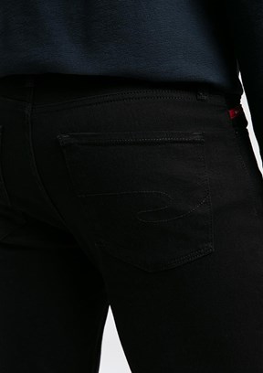 LEE COOPER Siyah Erkek Yüksek Bel Jean Pantolon