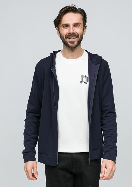 JOHNNY JOE Lacivert Erkek Sweatshirt