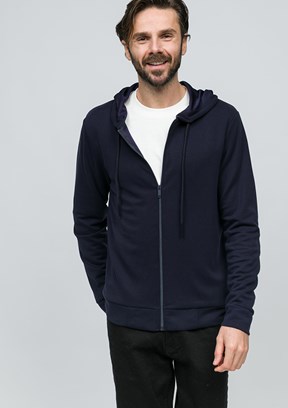 JOHNNY JOE Lacivert Erkek Sweatshirt