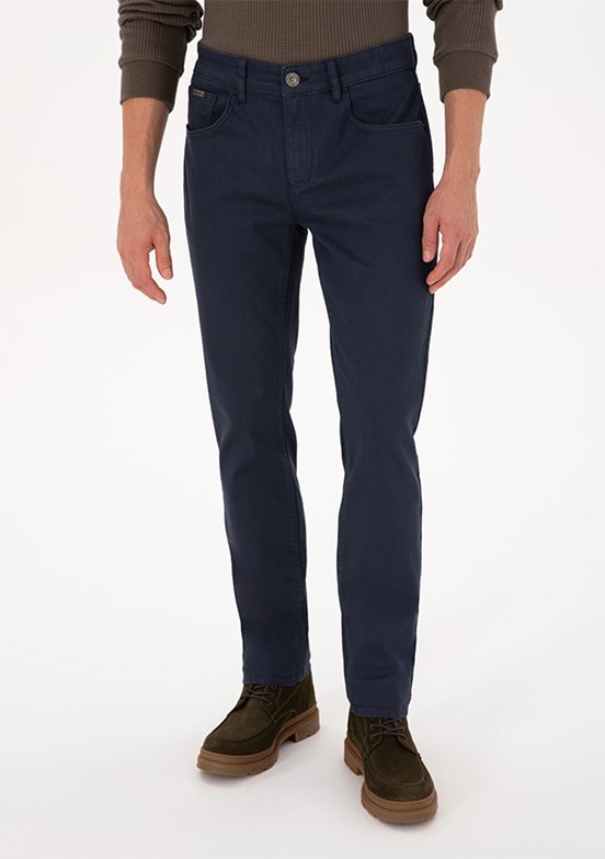 US POLO ASSN Mavi Erkek Slim Jean Pantolon