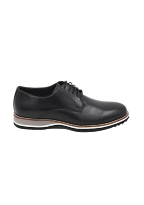 LUCİANO BELLİNİ - E404 Erkek Siyah Casual Ayakkabı