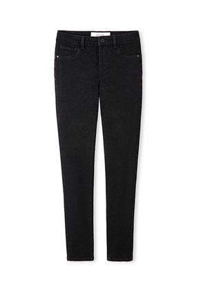 İPEKYOL - IW6250018026 Kadın Siyah Normal Bel Jean Pantolon