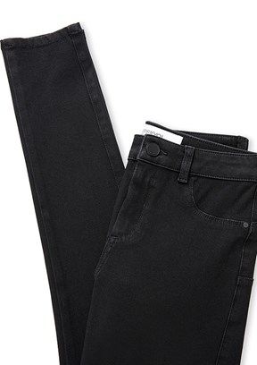 İPEKYOL - IW6250018026 Kadın Siyah Normal Bel Jean Pantolon