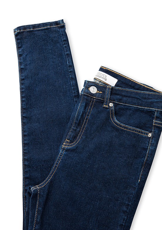İPEKYOL - IW6250018005 Kadın Lacivert Skinny Jean Pantolon