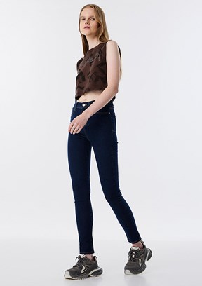 TWİST Lacivert Kadın Skinny Jean Pantolon