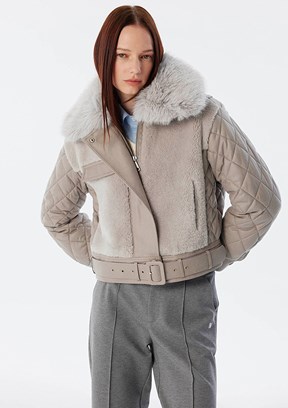 TWİST Gri Kadın Basic Mont