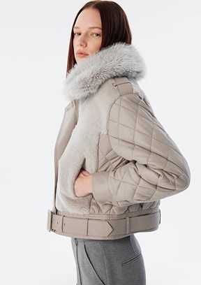 TWİST Gri Kadın Basic Mont