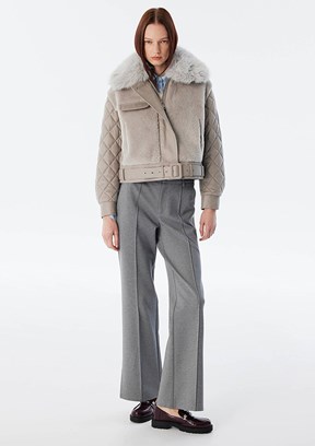 TWİST Gri Kadın Basic Mont
