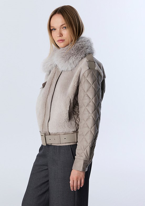 TWİST Gri Kadın Basic Mont