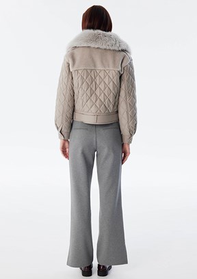 TWİST Gri Kadın Basic Mont