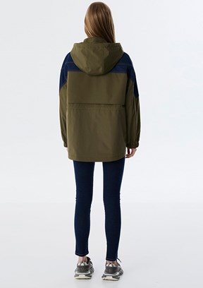 TWİST Yeşil Kadın Basic Mont