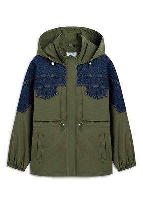 TWİST Yeşil Kadın Basic Mont