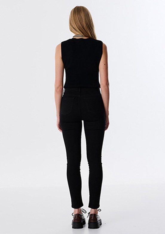 TWİST Siyah Kadın Skinny Jean Pantolon