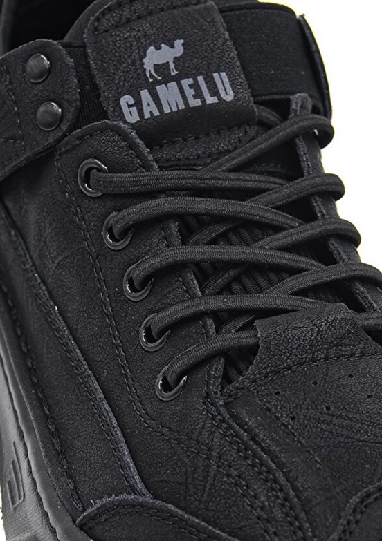 GAMELU Siyah Erkek Casual Ayakkabı