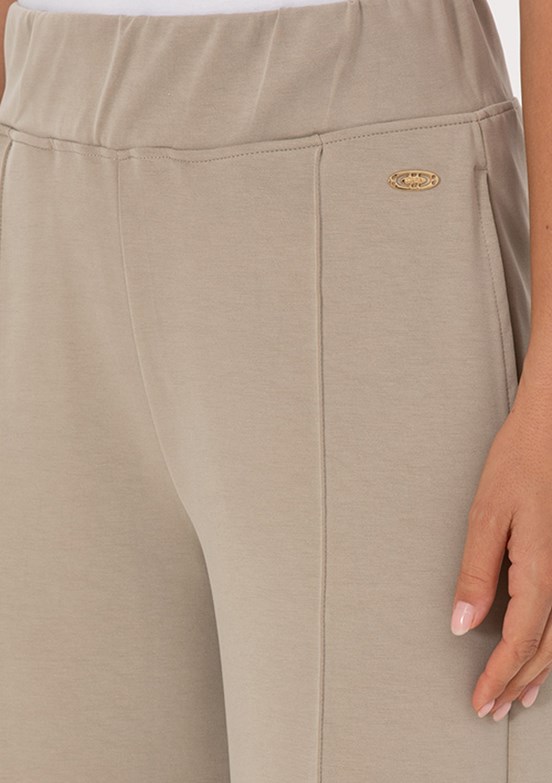 US POLO ASSN Yeşil Kadın Rahat Kesim Pantolon