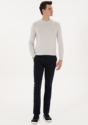 PİERRE CARDİN Lacivert Erkek Slim Pantolon