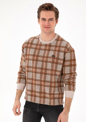 US POLO ASSN Beyaz Erkek Comfort Sweatshirt