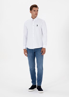 US POLO ASSN Mavi Erkek Slim Jean Pantolon