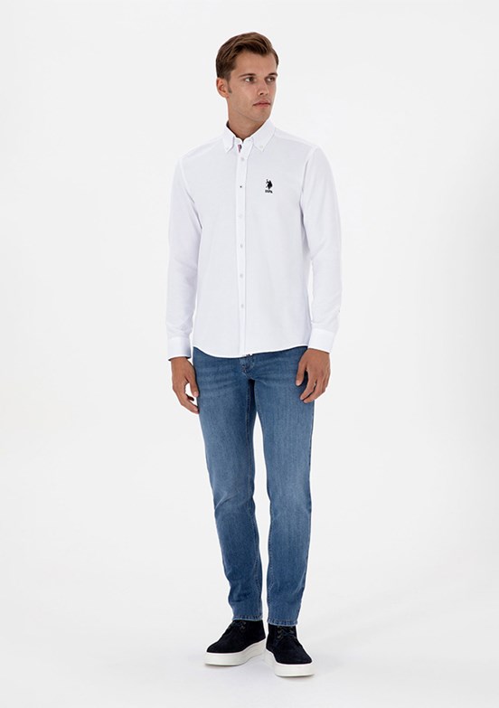 US POLO ASSN Mavi Erkek Slim Jean Pantolon