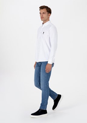 US POLO ASSN Mavi Erkek Slim Jean Pantolon