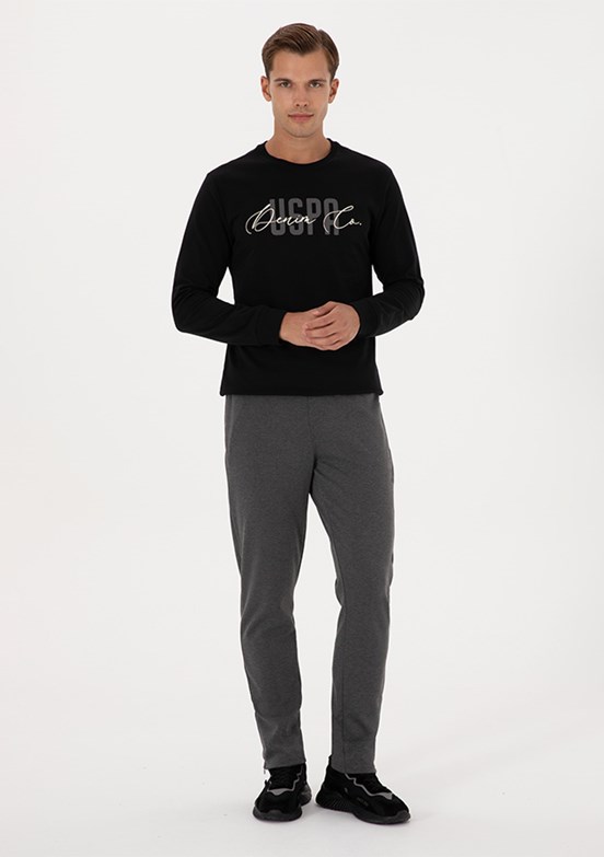 US POLO ASSN Antrasit Erkek Slim Pantolon