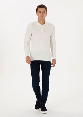 US POLO ASSN Yeşil Erkek Slim Jean Pantolon