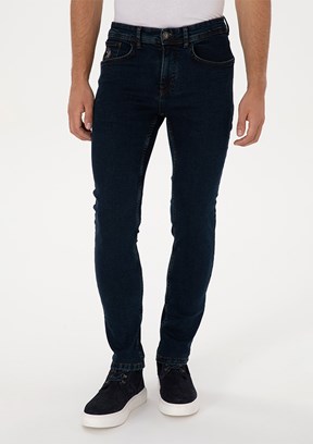 US POLO ASSN Yeşil Erkek Slim Jean Pantolon